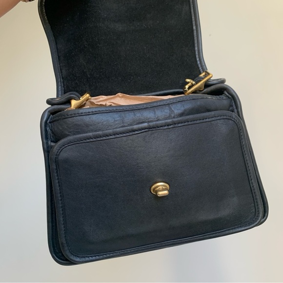 Rambler’s Legacy (9061) Vintage Coach Crossbody Shoulder Bag - Picture 10 of 16